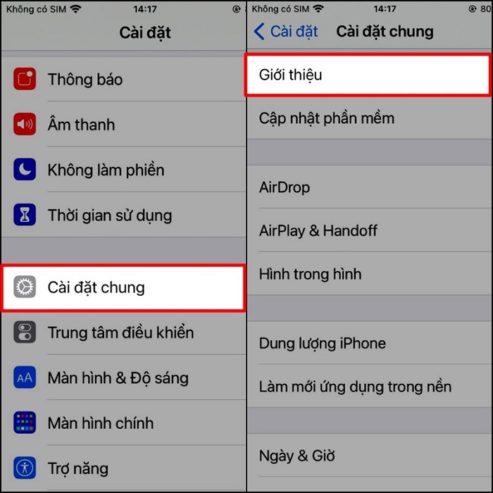 thông qua số IMEI